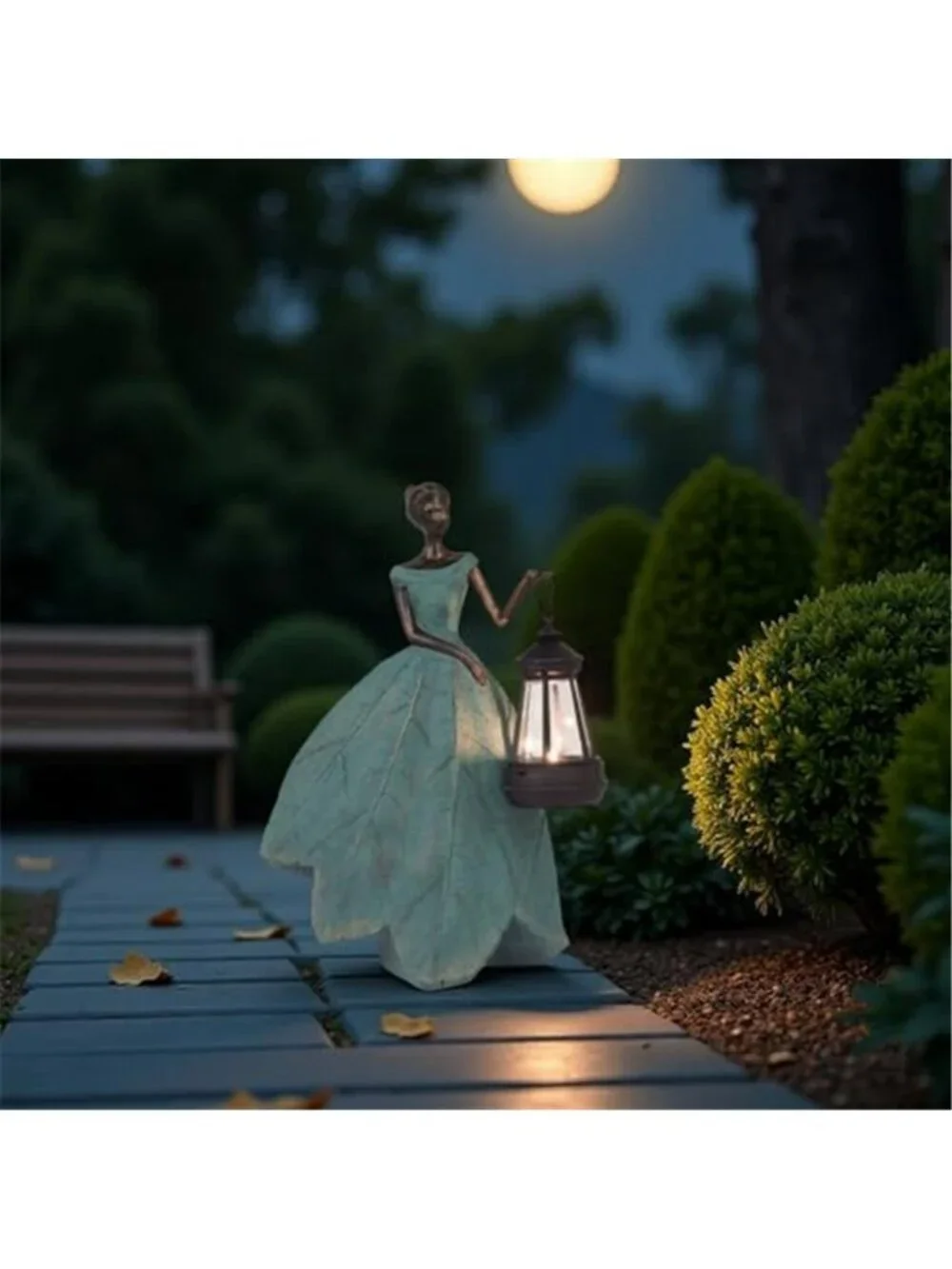 Fairy Statues Solar Outdoor Lights - Resin Garden Figurines